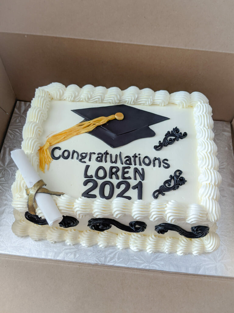 Graduation Cakes – La Patissiere