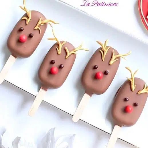Reindeer Cakesicles
